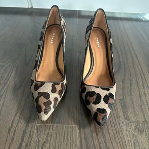 Coach Leopard Print Women's Shoes